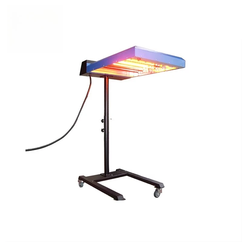 Hot Selling Manual DIY Full Set 6 Color 6 Station T-shirt Silk Screen Printing Machine Kit All Stuff Including