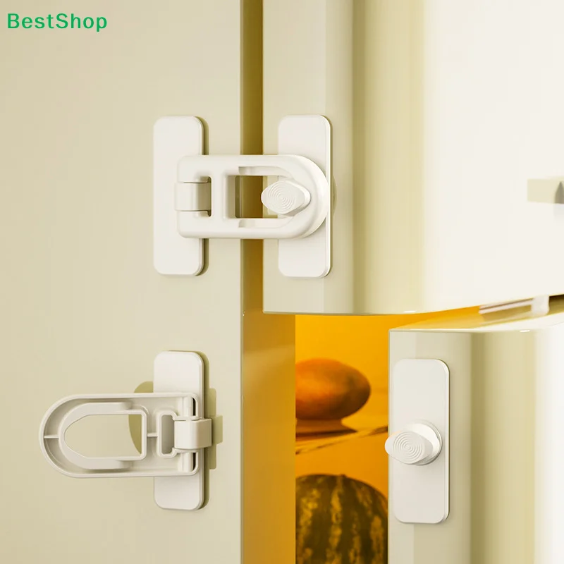 Kids Security Protection Refrigerator Lock Home Furniture Cabinet Door Safety Locks Anti-Open Water Dispenser Locker Buckle