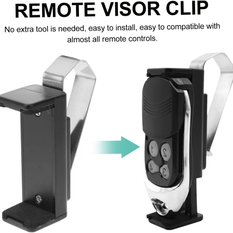 Hot Selling Universal Garage Door Remote Control Clip, Car Clip, Garage Door Clip, Gate Clip