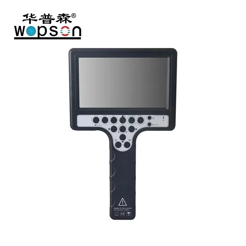 WOPSON 23MM Head 30M Red Cable Handheld  Sewer Drain Inspection CCTV Camera for Pipe Inspection With 512hz Locator