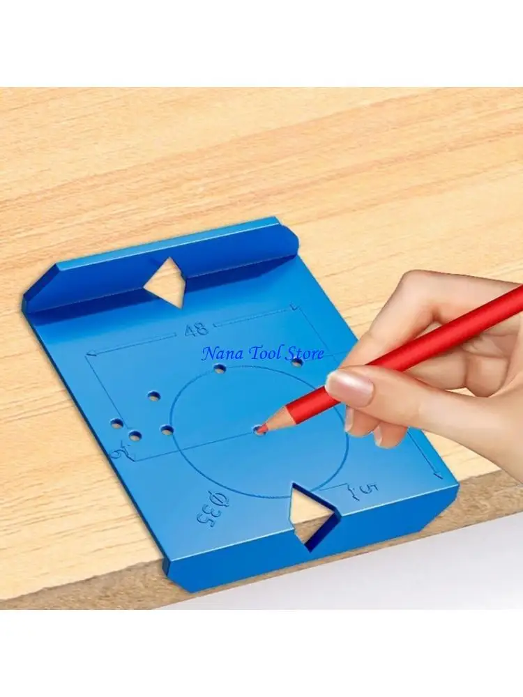 

31GJ Plastic Hinge Guide For Accurate 35mm Cabinet Door Hole Drilling Operations