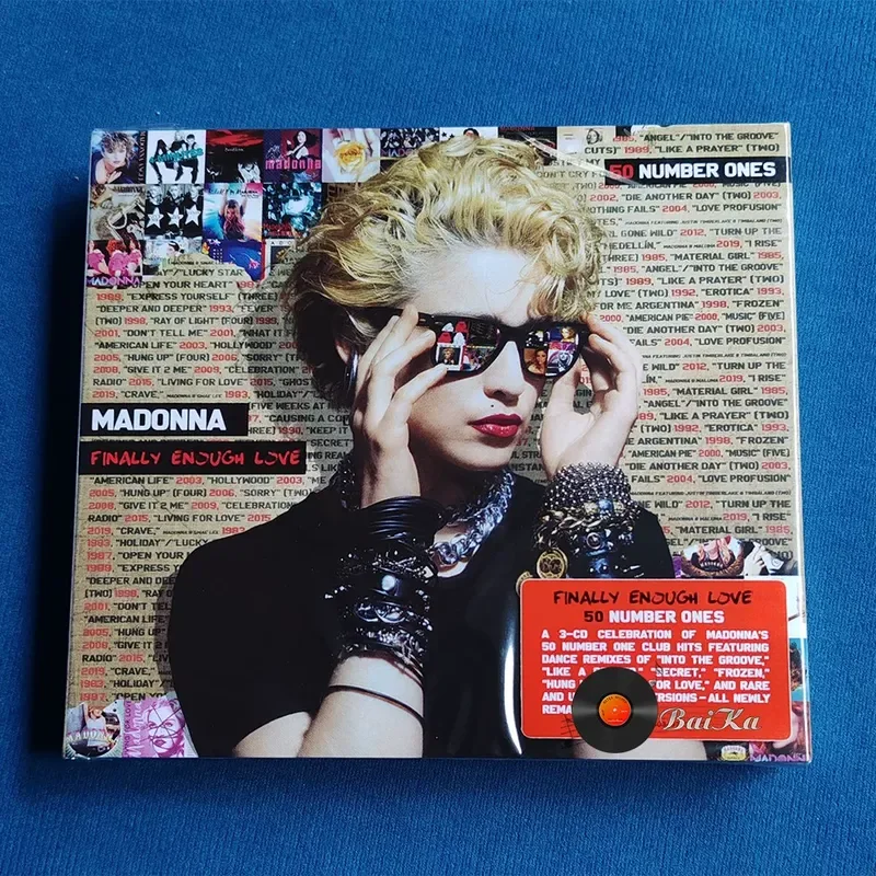 

Madonna Finally Enough Love 50 Numbers Featured 3CD for Music Collection