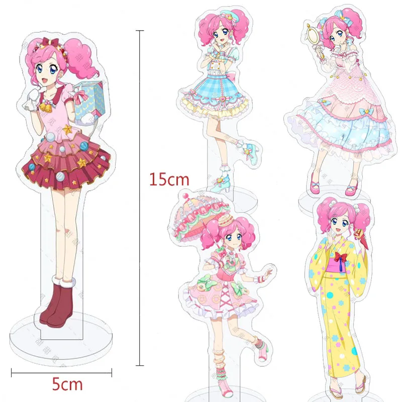 Amahane Madoka Stand Sign Stars Aikatsu Anime Cartoon Model Kawaii Toys Figure Desktop Ornaments Girl Collect Birthday Gift