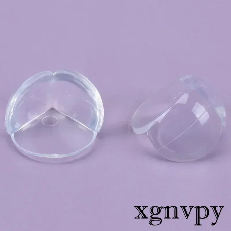 Xgnvpy  Baby Safety Silicone Protector Table Corner Edge Protection Cover Transparent Spherical Anti Collision Edge Guards