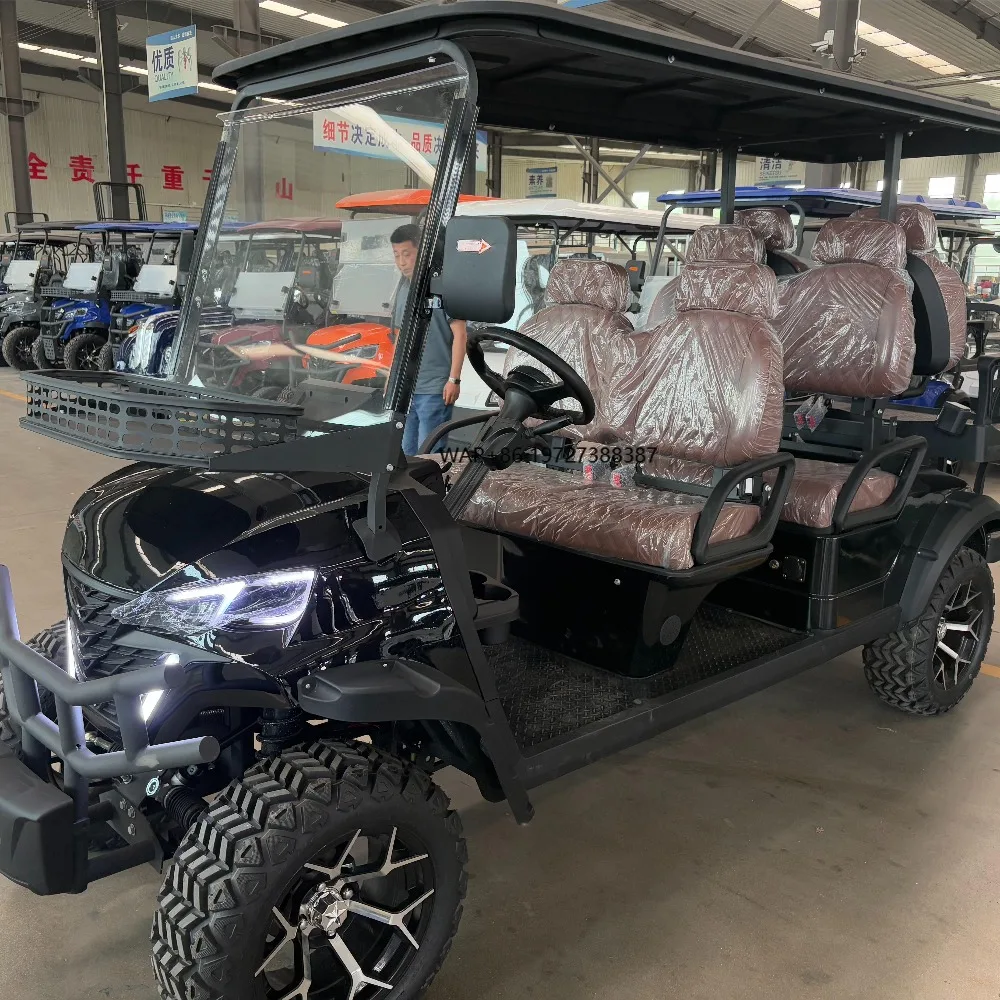 

Durable Stylish 2-10-Seater Electric Golf Carts with Long Battery Life Free Custom Body Color