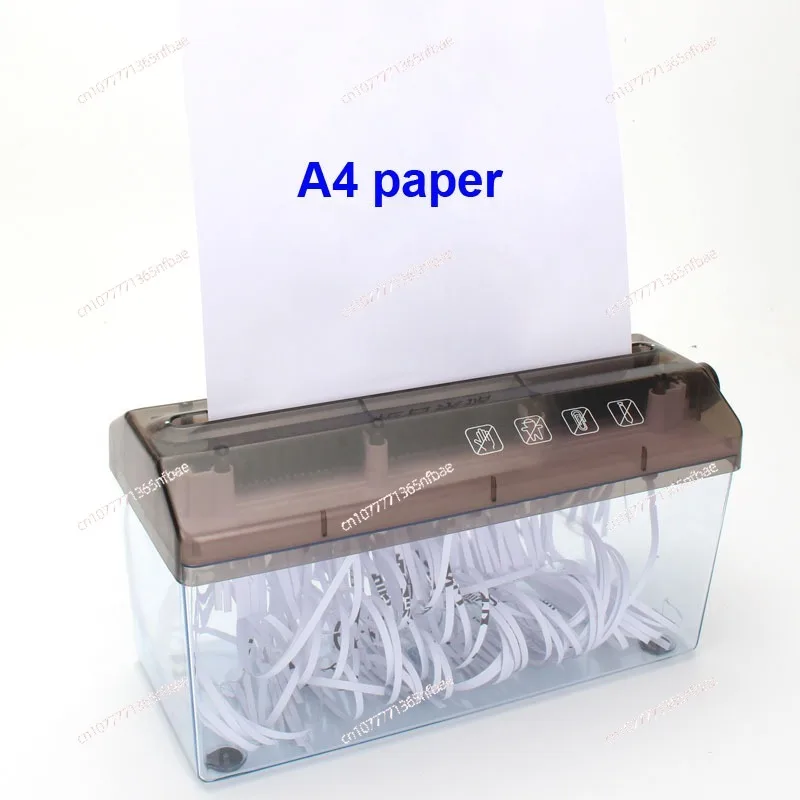 Desktop Home A4 Hand Shredder Mini Home Office Dual Use Manual A4 Shredder Bill Cutter