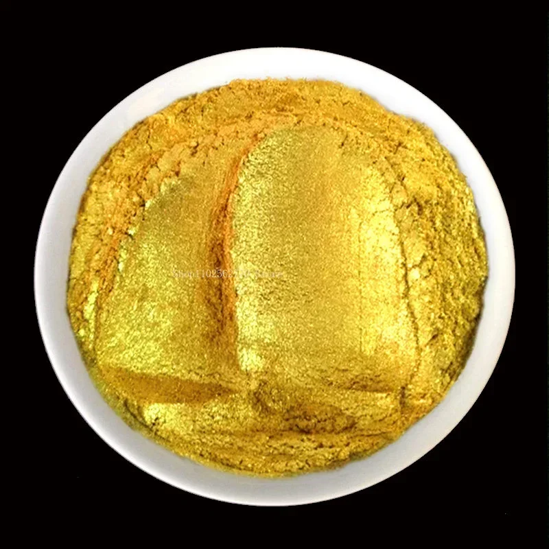 1kg German Super Bright Gold Powder Flash Powder Paint Does Not Fade DIY Suitable for Temple Buddha High-grade Crafts Paint