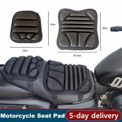 2 Pack Motorcycle Seat Pad 3D Comfort Gel Cushion Seat Breathable Universal Shock Absorbing Seat Cover for Advanced Mountain