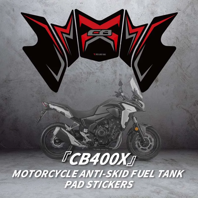 

For HONDA CB400X Fuel Tank Protection Stickers Kits Of Motorcycle Accessories Gas Fuel Pad Decoration Refit Decals