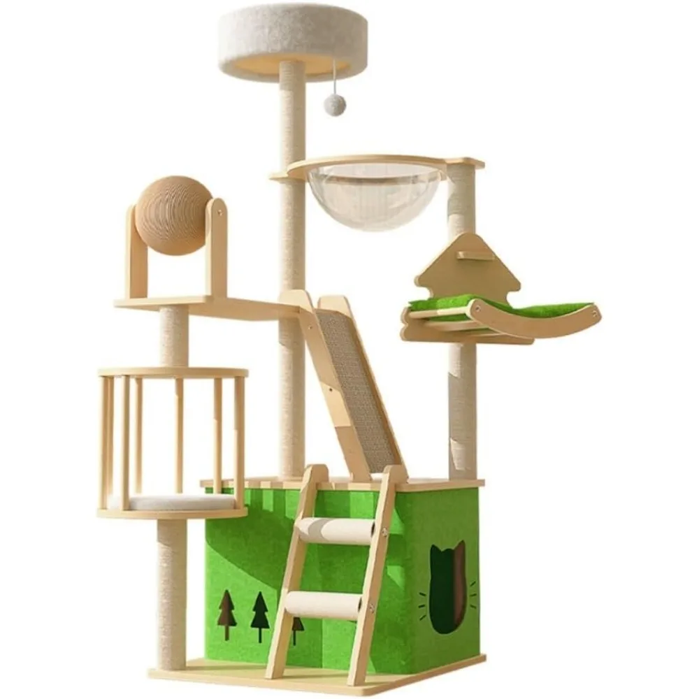 

Freedom Cat Frame Climbing Climbing , Nest, Tree, Scratching Board, Scratching , Tongtianzhu Space Capsule Climber