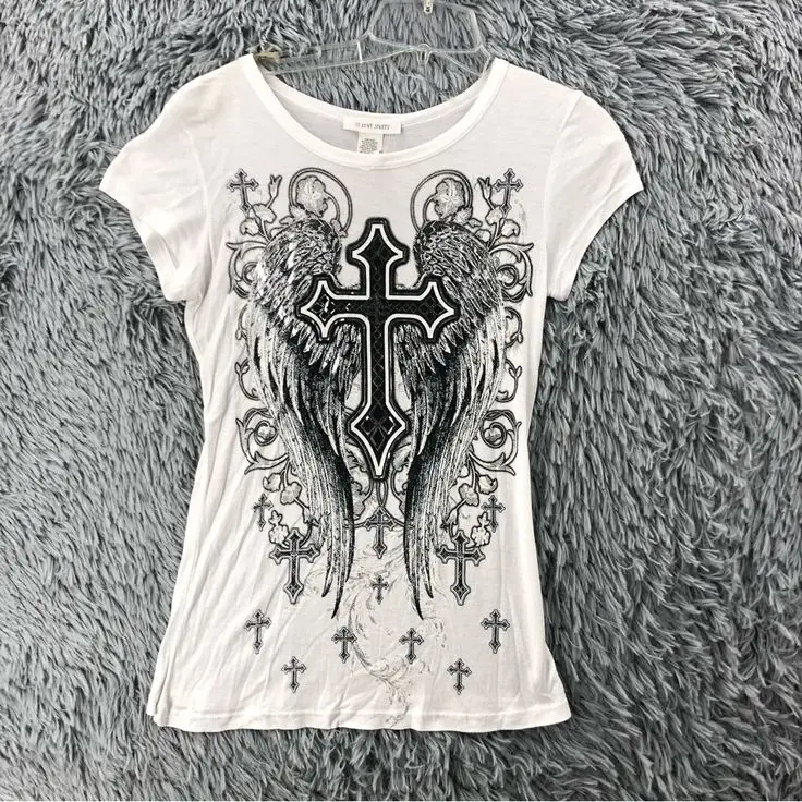 Aesthetic Y2K Top W… - image