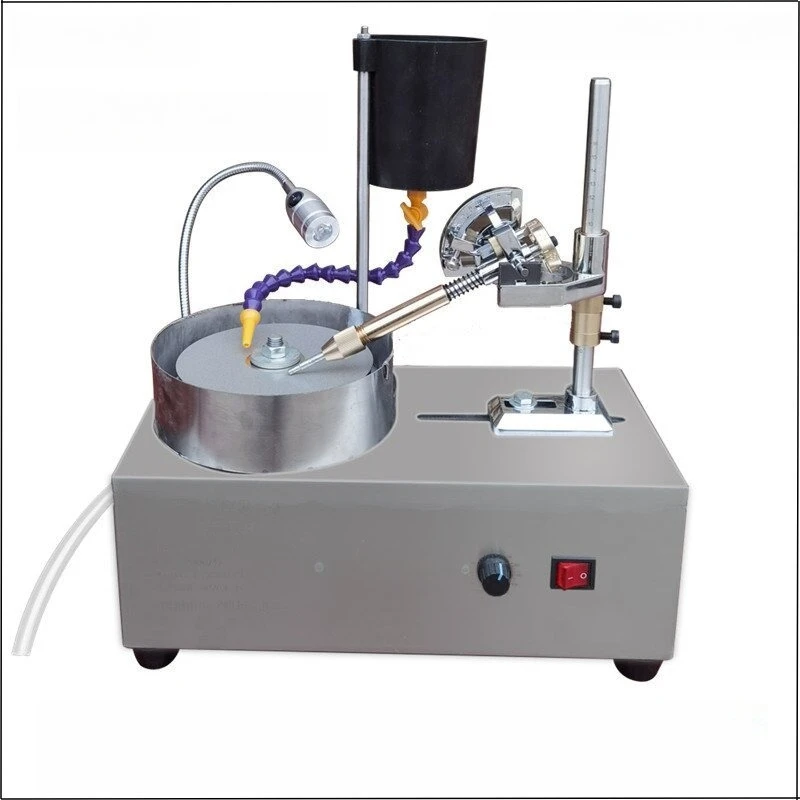 2800RPM Jewelry Polishing Machine Gemstone Faceting Polishing Machine Jade Gem Processing Grinding Equipment