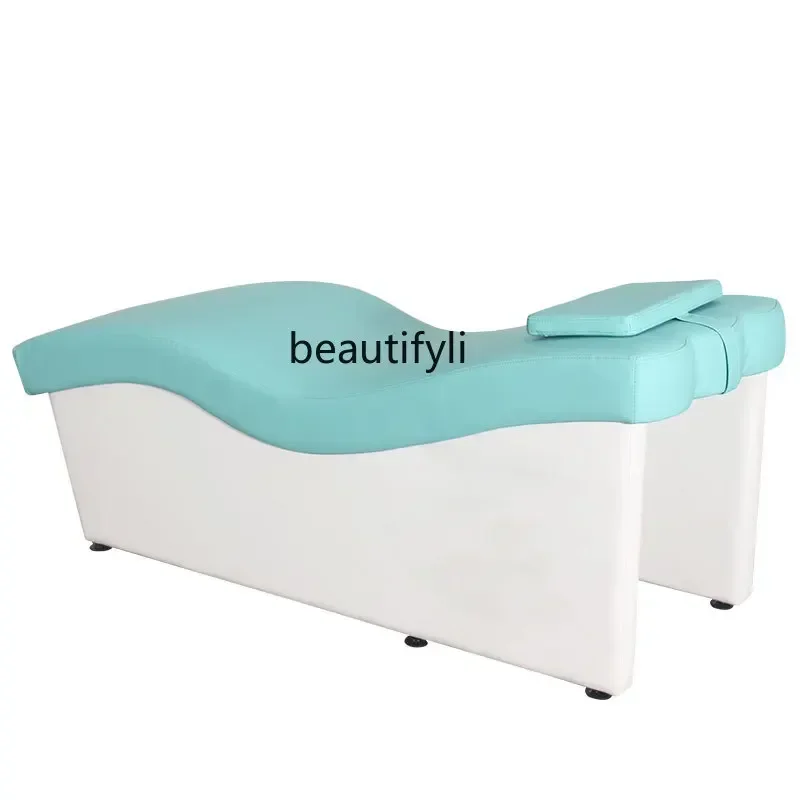 200302Multifunctional Face Washing Bed Facial Bed Beauty Ear Bed Solid Wood Massage Couch Nail Beauty Eyelash Beauty Face