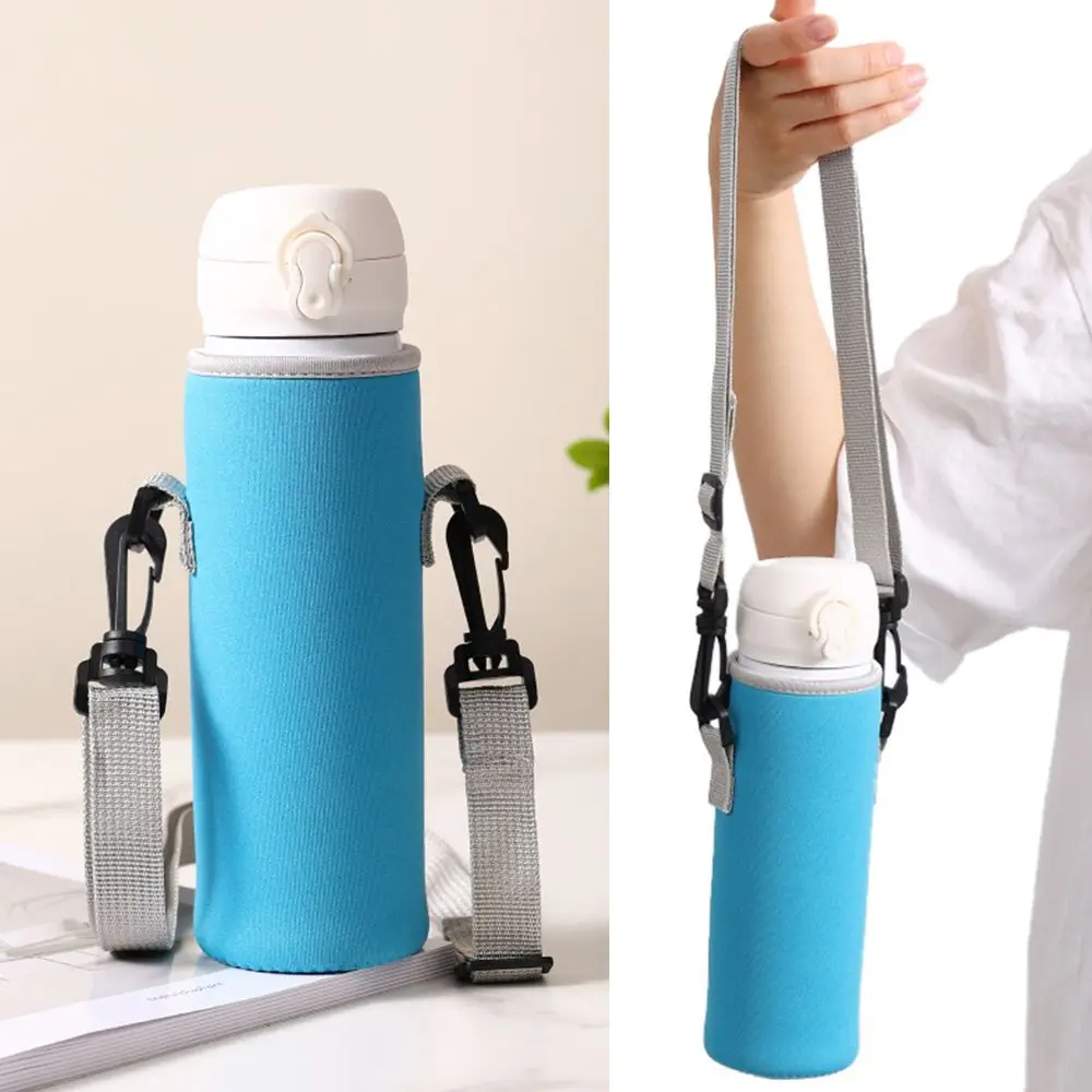 Sport Camping Accessories Pouch With Strap Portable Vacuum Cup Sleeve Water Bottle Cover Cup Sleeve Water Bottle Case