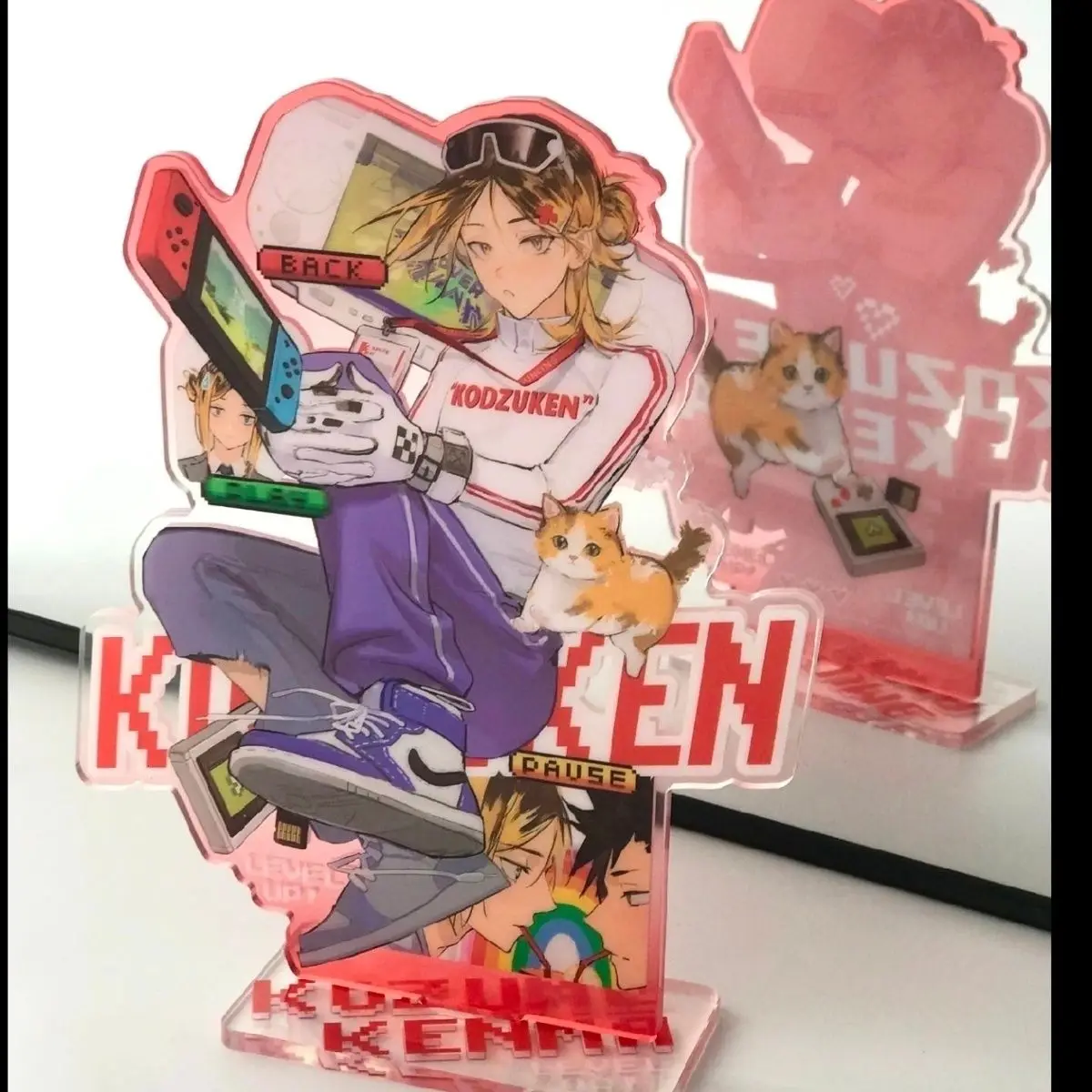 Kozume Kenma nime Figure Acrylic Stand Model Plate Desk Decor Standing Sign Fans Gift