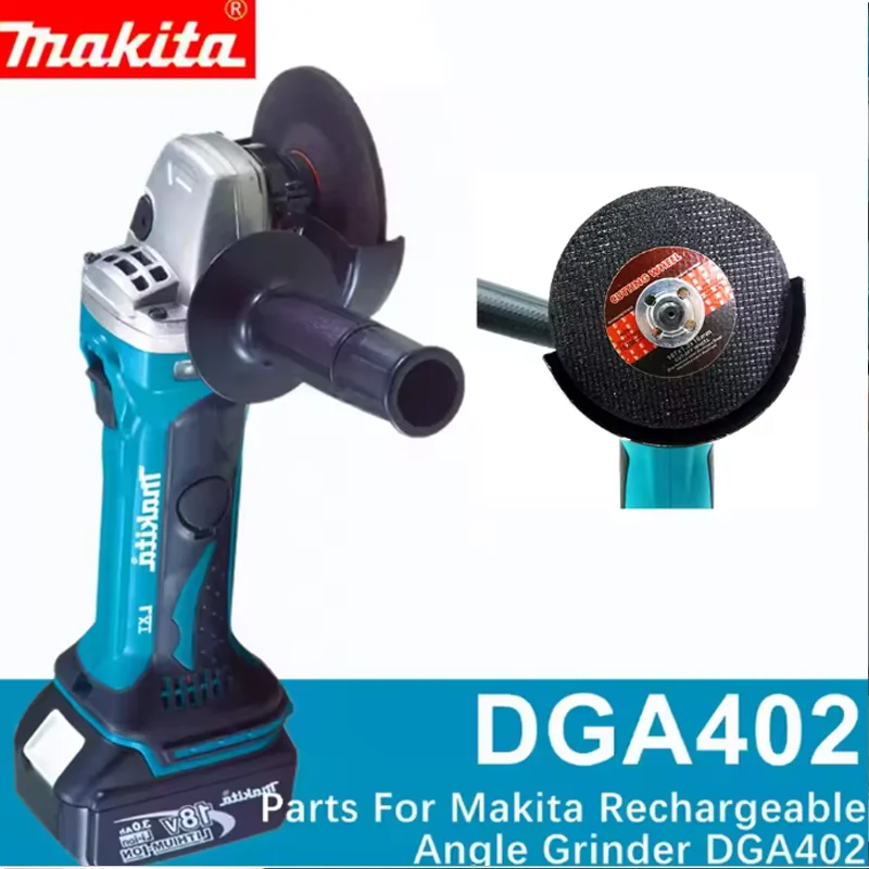 

Makita 18V 125mm DGA402 brushed lithium electric Angle grinder rechargeable cutting machine High-power polishing
