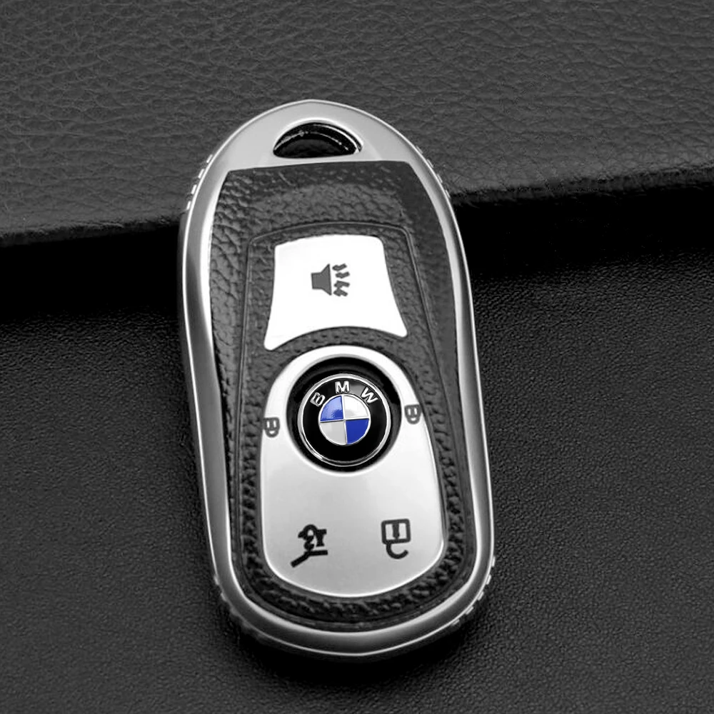 Car Remote Keychain Logo Badge Button Sticker For BMW 5 7 Series M M3 M5 M6 F01 F20 F10 F13 F15 F16 E92 E70 E71 E46 Accessories