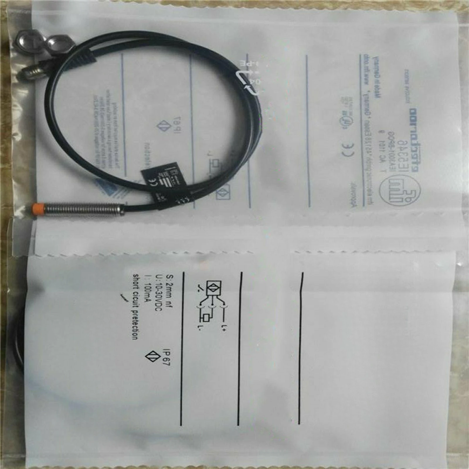 IE5346 Proximity Switch Sensor 10-30VDC 100mA for IFM