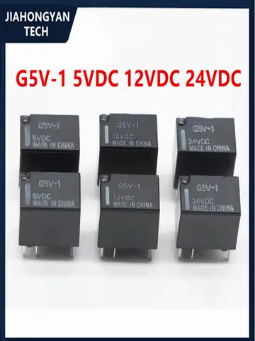 Original For Omron Relay G5V-1-24VDC 12VDC 5VDC G5V-2-12VDC 24VDC 5VDC One open one closed 6pin 1A two open two closed 8PIN 2A