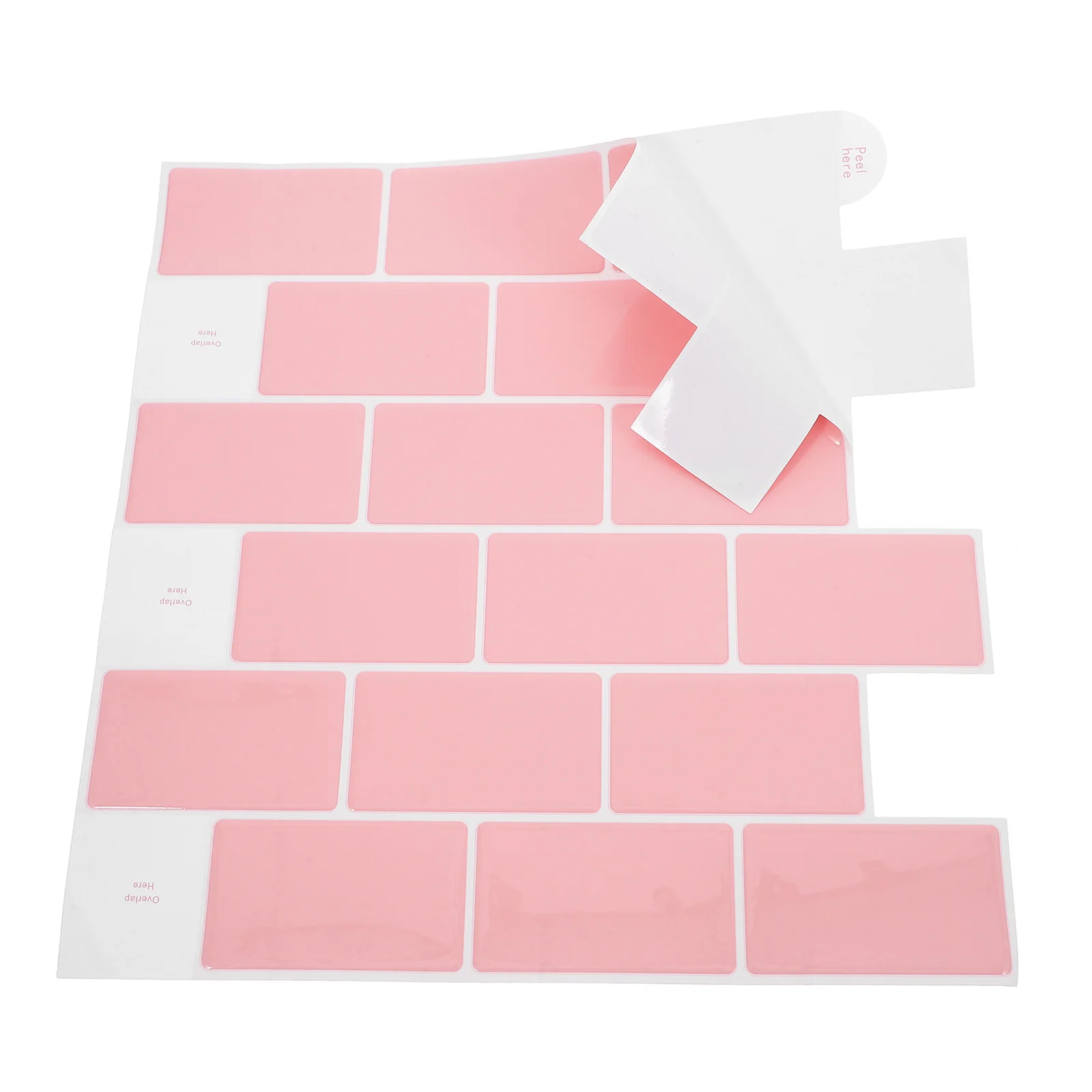 

Decorative Wall Stickers 3D Gel Self Adhesive Kitchen Bathroom Wallpaper Tiles Backsplash Modern Styles Versatile