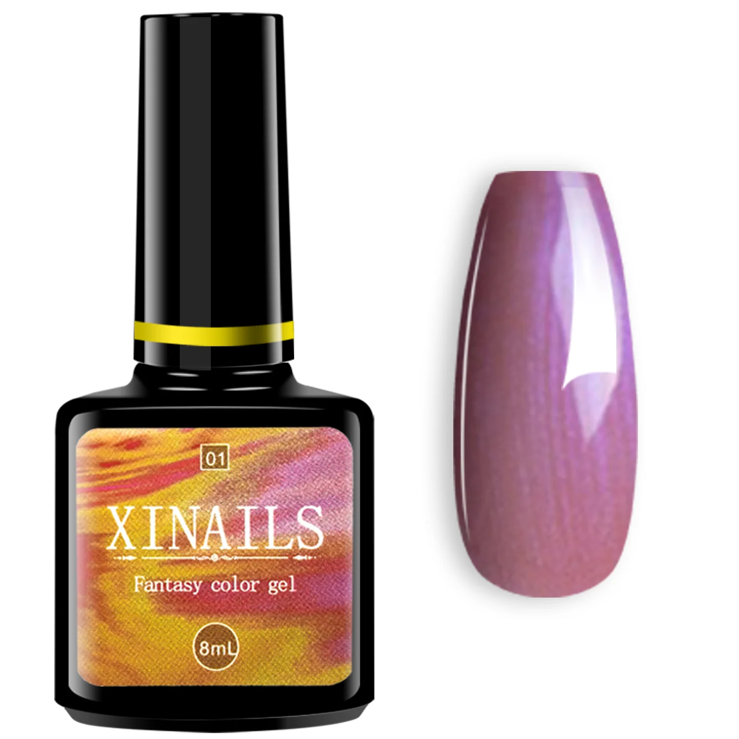 Gel Top Coat - プロ仕様ジェル トップコート 8ml UV/LED硬化 高光沢仕上げ 自宅でサロン品質のネイルを