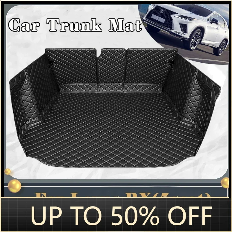 Car Trunk Mat For Lexus RX 270 330 350 AL20 2016~2022 Dirt-resistant Fully Surrounded Trunk Mat Rear Cargo Tray Car Accessories