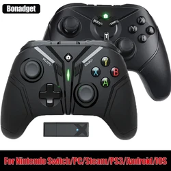 Manette de jeu sans fil Bluetooth pour Nintendo Switch, Pc, Steam, PS3, Android TV Box, manette de jeu, manette de téléphone intelligent, tablette