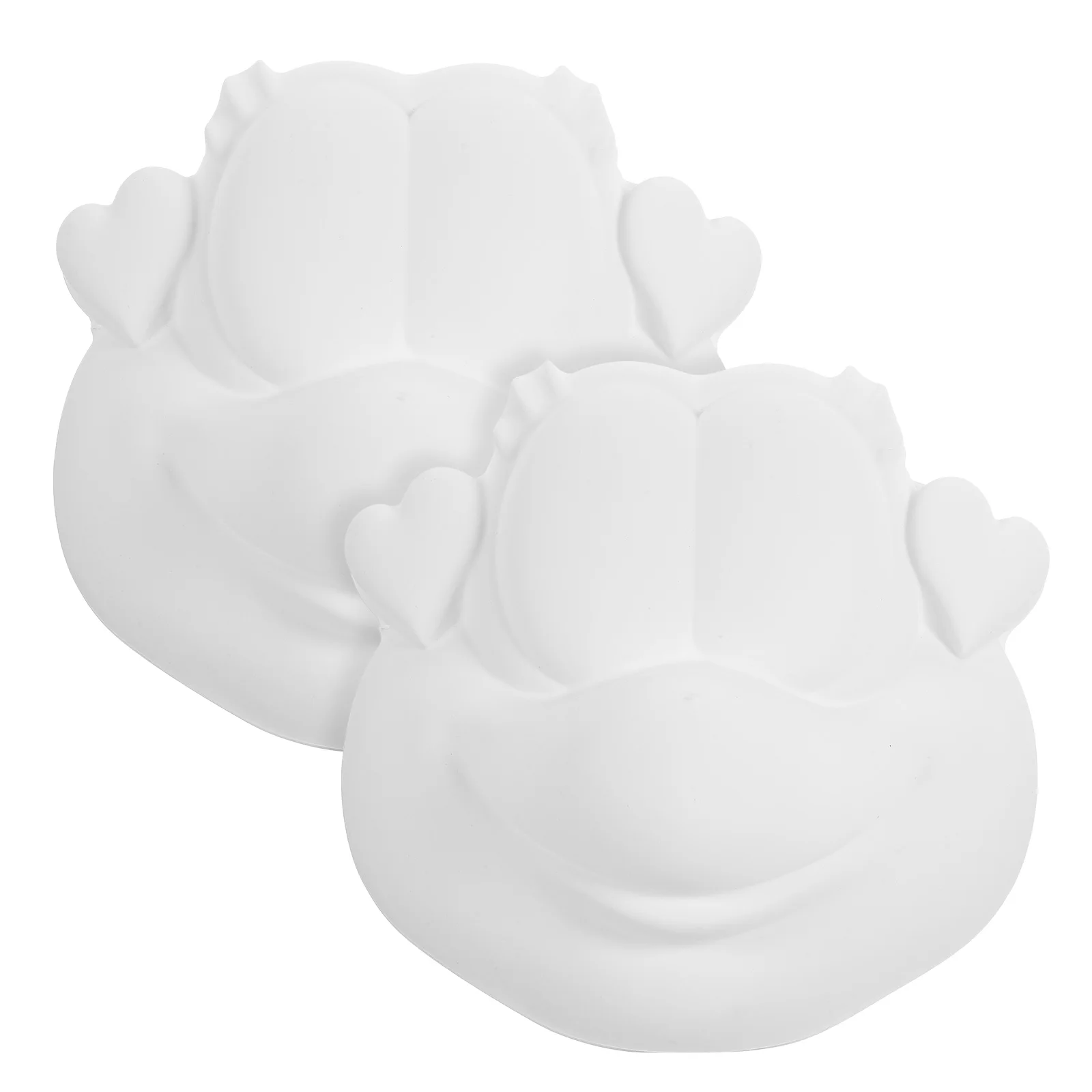 2개입 무지 개구리 마스크 DIY 플라스틱 의상 얼굴 마스크 어린이용 가면극 할로윈 파티 아트 공예 미도색 PVC 경량 마스크