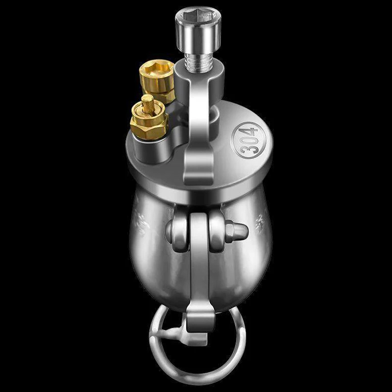 Vintage Traditional Popcorn Maker Compact Mini Home Machine Trendy Hand-Cranked 304 Stainless Steel Popcorn Maker