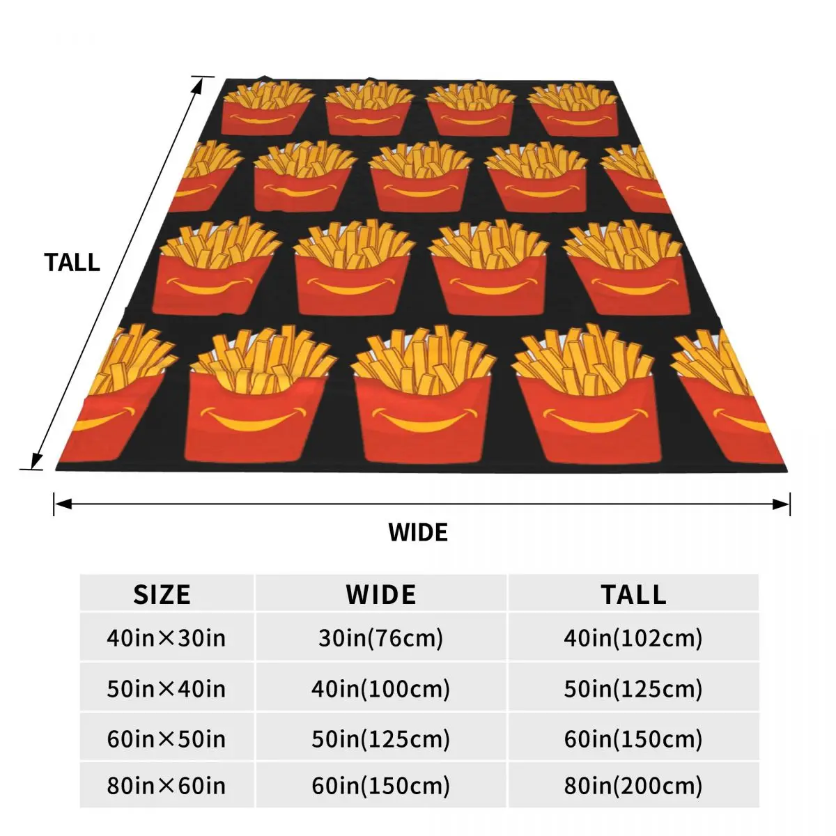 ماكدونالدز سعيد وجبة البطانيات الفانيلا أريكة رمي بطانية خفيفة الوزن للمنزل غرفة نوم السفر يلقي المفرش لحاف #6
