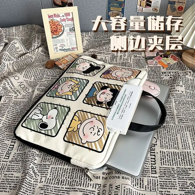 حقيبة لاب توب محمولة من Kawaii على شكل رسوم كرتونية للنساء ، لطيفة ، محمولة ، كمبيوتر ، تخزين ، هدية عيد ميلاد ، بيع بالجملة #3