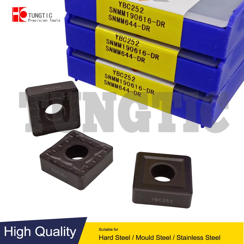 

SNMM190616-DR YBC252 ZCC General Turning Inserts Carbide Cutter Tool Carbide and Cermey Inserts Positive-Medium Machining