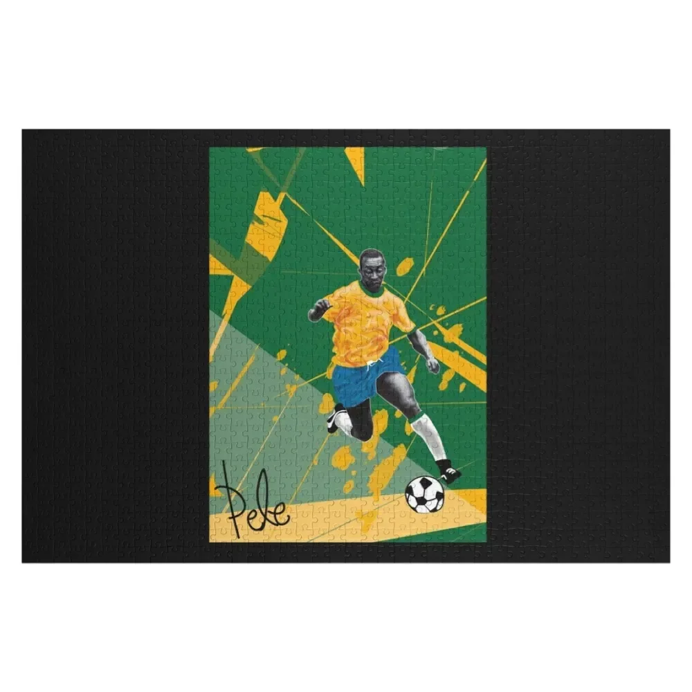 

Copy of Pele 10 Brazil The King Jigsaw Puzzle With Photo Personalized Puzzle