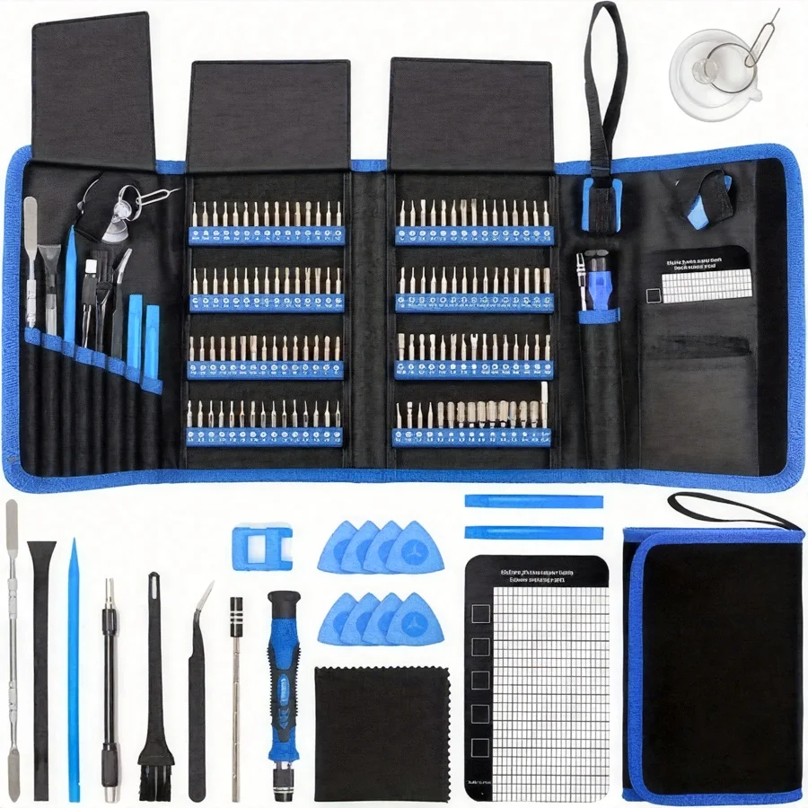 

142-piece magnetic precision screwdriver set, suitable for computer, laptop and game console repair tools