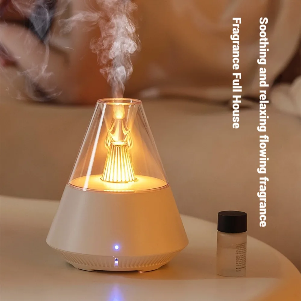 

Aromatherapy Diffuser with LED Mood Light USB Cool Mist Humidifier for Essential Oils Portable Air Freshener Gift