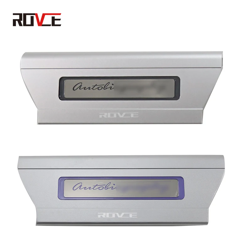 ROVCE 4pcs LED Door Sill Scuff Plate Protector Sills Pedal For Land Rover Range Rover Vogue 2013-2022/Sport 2014-2022