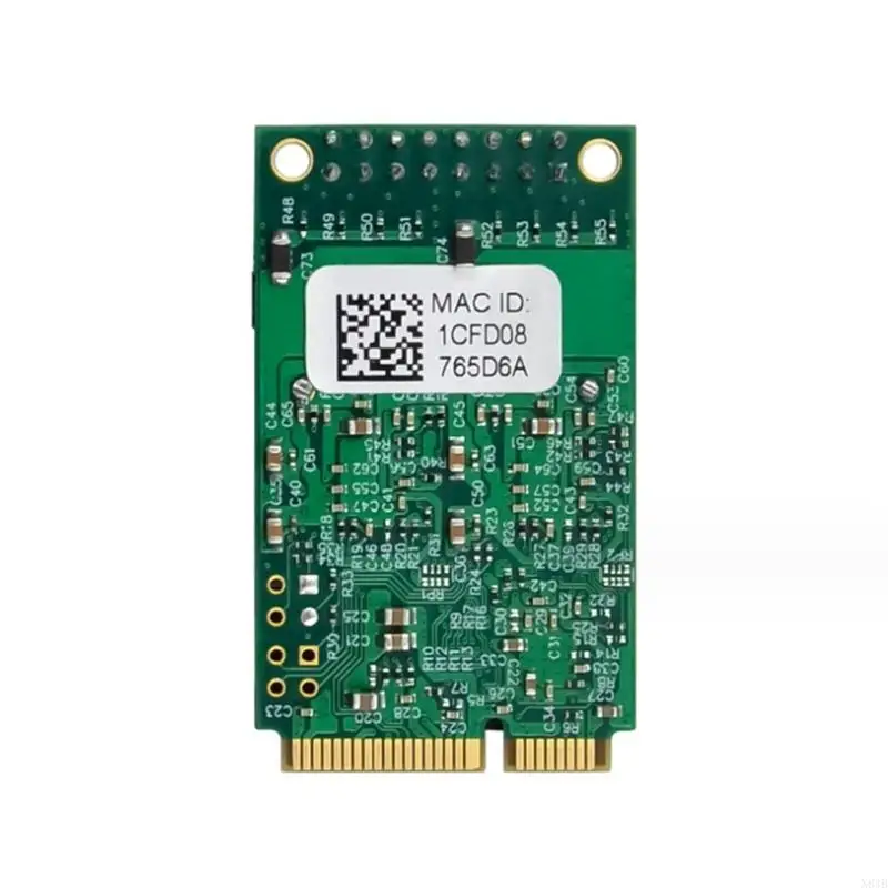 N84B Mini PCIe Networking Adapter с двумя RJ45 поддерживает агрегацию ссылок и VLAN