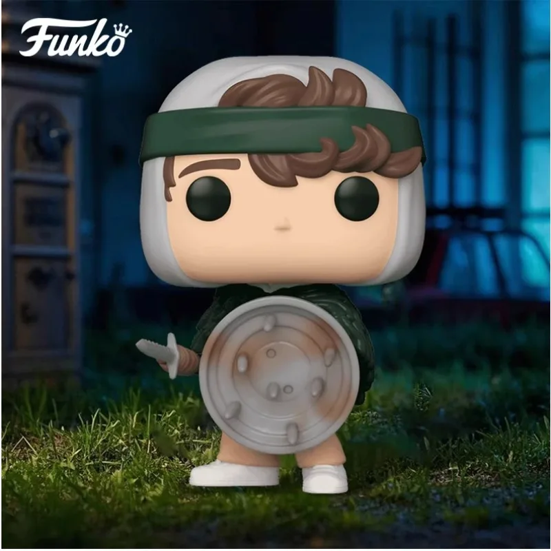

Genuine Edition FUNKO POP《Stranger Things: Eddie, Dustin, Eleven》Action Desktop Decoration Ornament Model Toys Collectible Model