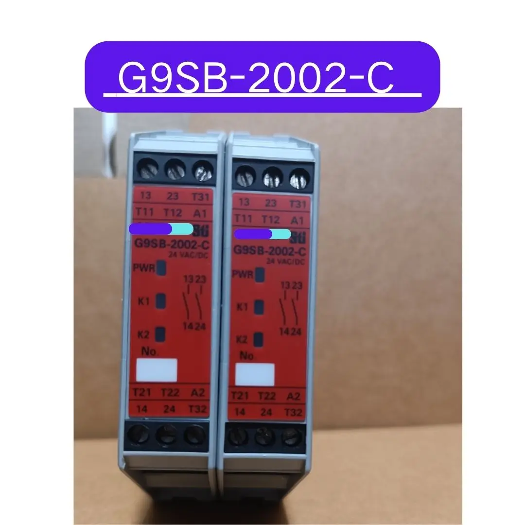 Used G9SB-2002-C Safety relay Test OK Fast Shipping