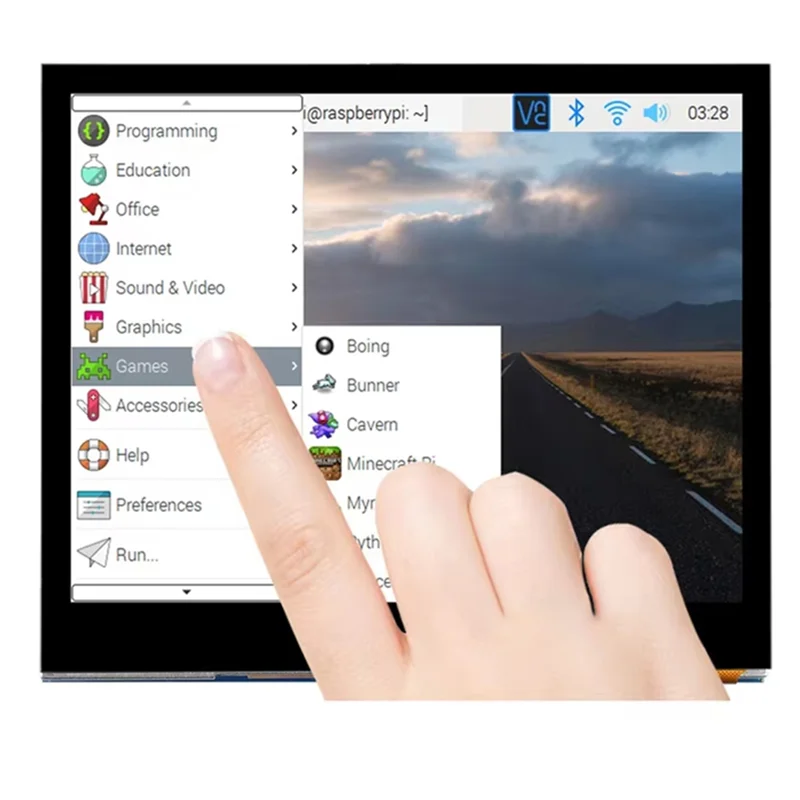 

A32T-3.5Inch DPI LCD IPS 640X480 3.5 Inch Capacitive Touch Screen LCD For Raspberry Pi LCD