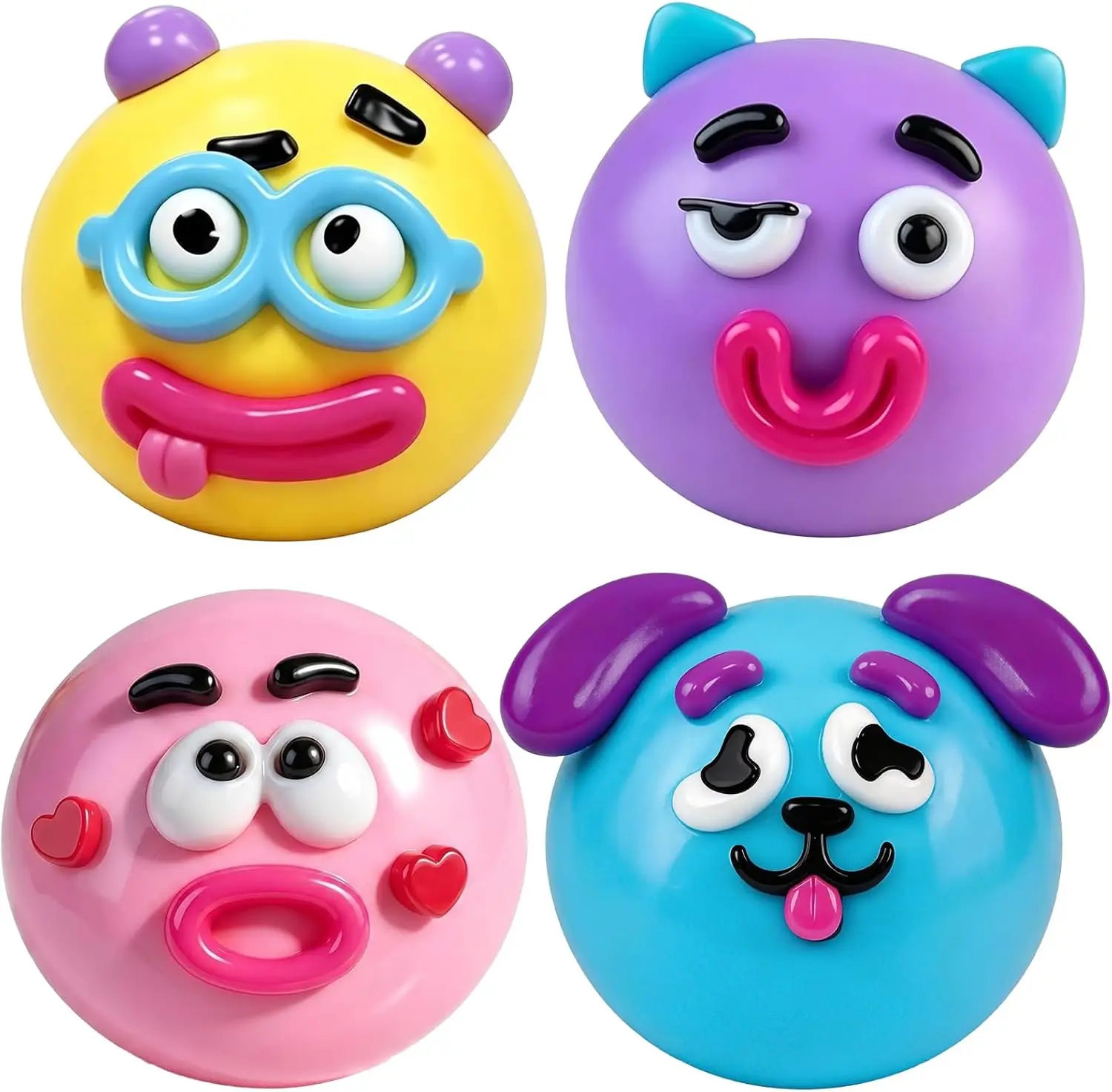 Squishy Curiosities Ultra-Soft Slow Rising Stress Relief Toy Cute Quirky Fidget Toy for Anxiety Relief Unique Office Desk Decor