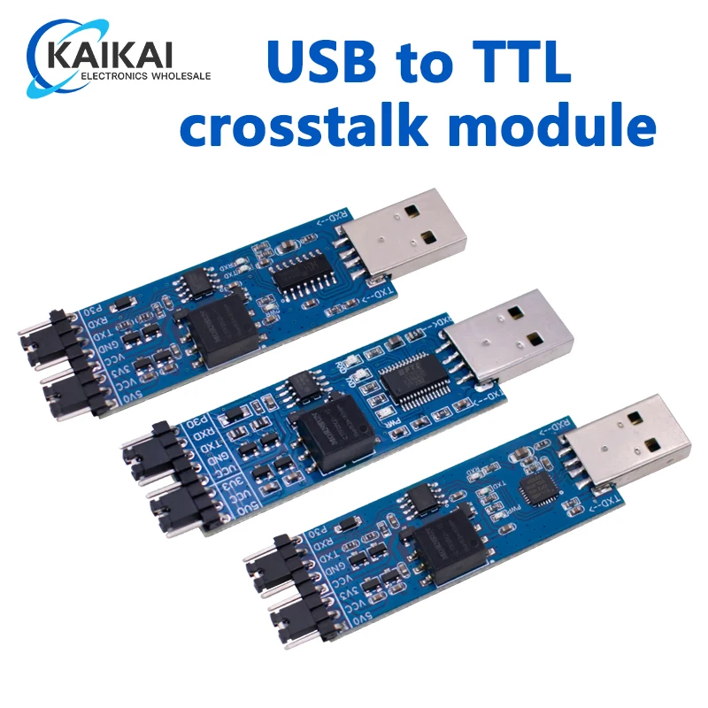 USB to TTL module FT232/CP2102/CH340 USB to UART serial port module with signal isolation