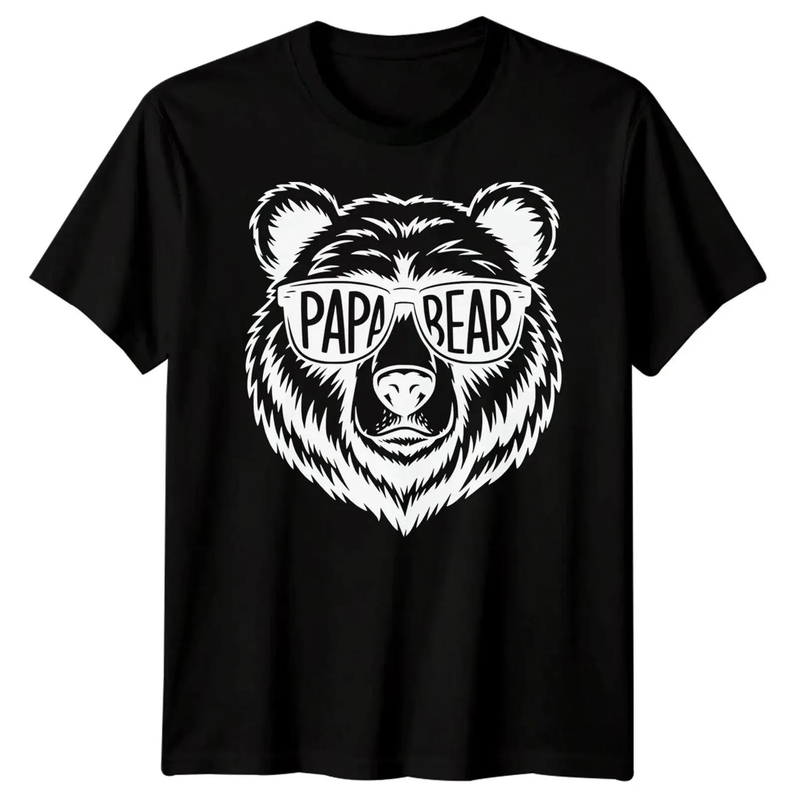 Lustiges Herren T Shirt Papa Bär Vatertag Bester aller Zeiten Leben Geschenk FD vintage Washed Stretched streetwear Slightly
