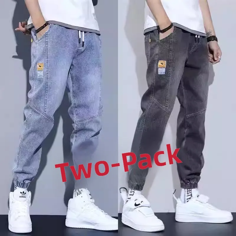 

Men's Loose Fit Work Jeans Spring Autumn Outdoor Casual Wear Resistant to Dirt And Wear Trousers for Heavy Du Work