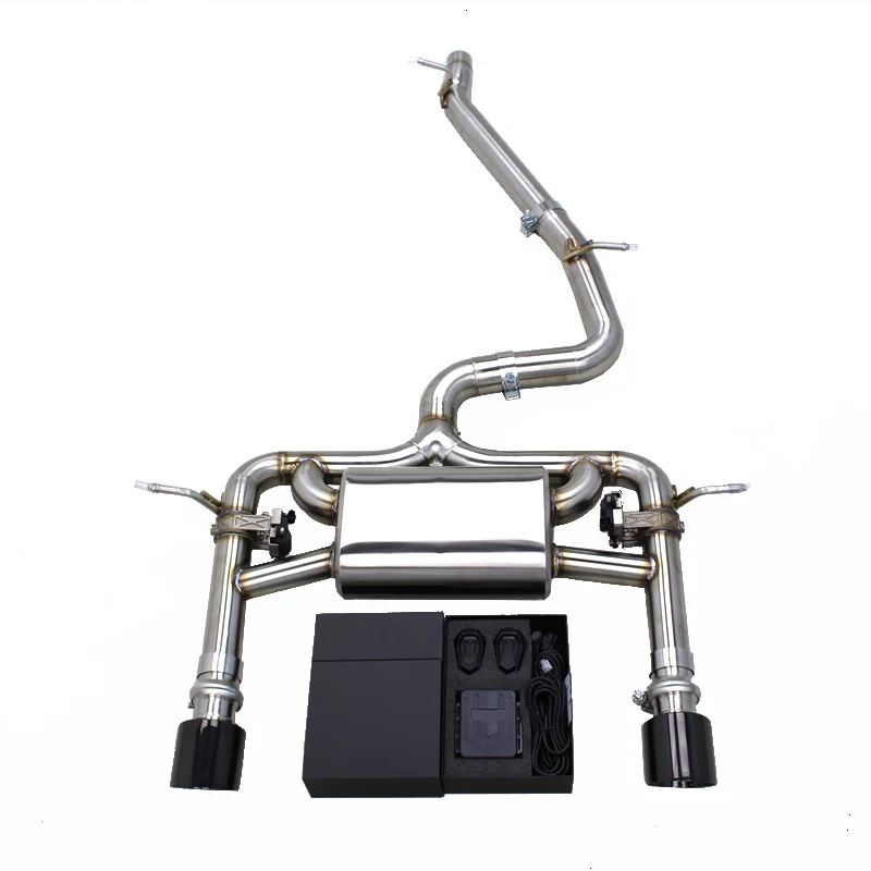

Custom Valvetronic Catback Exhaust For Audi TT/TTS 2.0T 2015-2019 Tuning SUS304 Stainless Steel Pipes Catback Exhaust System