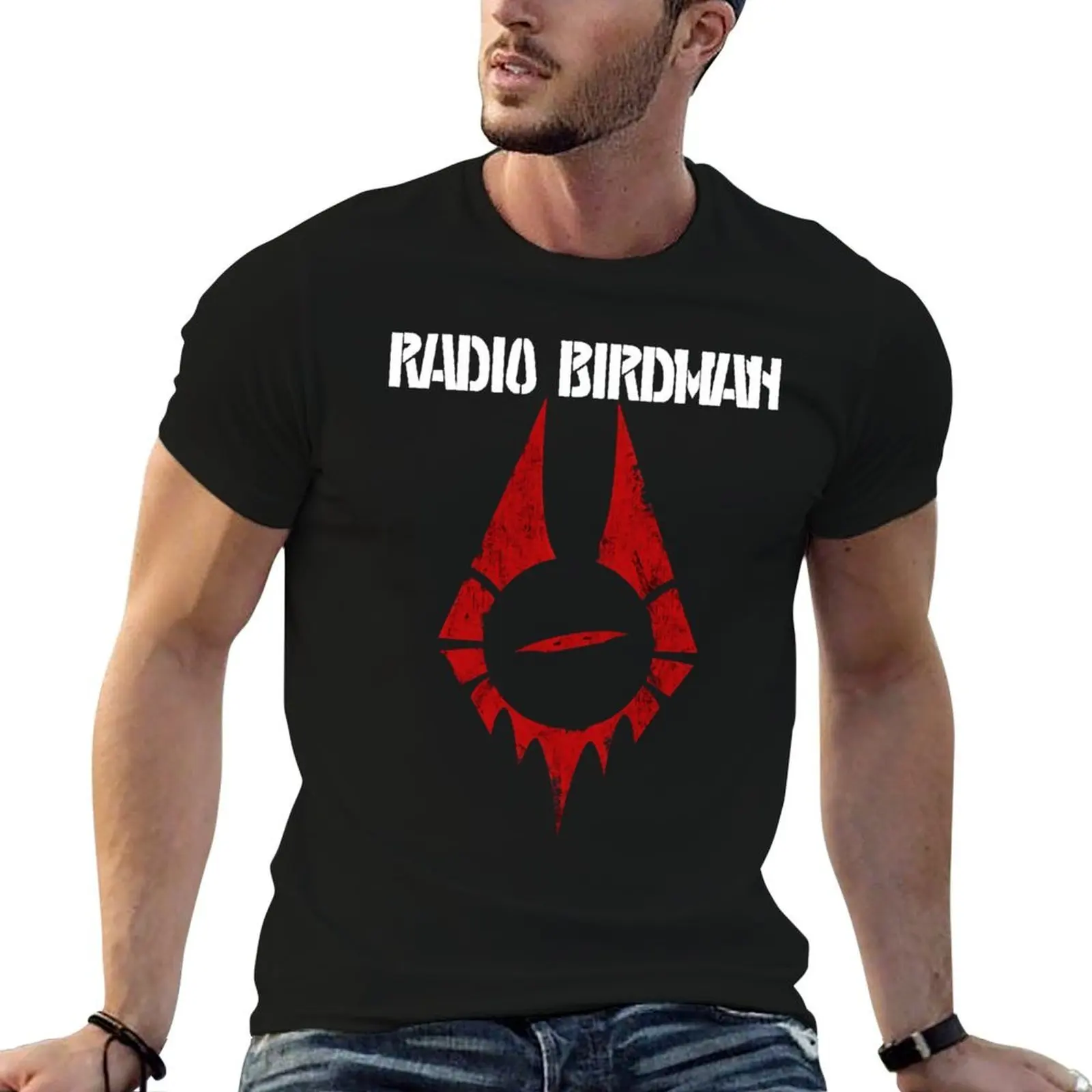 

For Men Women Best Radio Birdman Anniversary Gift Retro Vintage T-Shirt cotton tshirt 100% T-Shirt