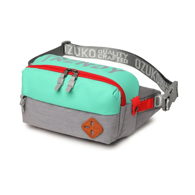 OZUKO Handlebar Bag Bike Bag Portable Pannier Multi-purpose 2.5L Large Capacity Backpack Shoulder Messenger Crossbody Bags