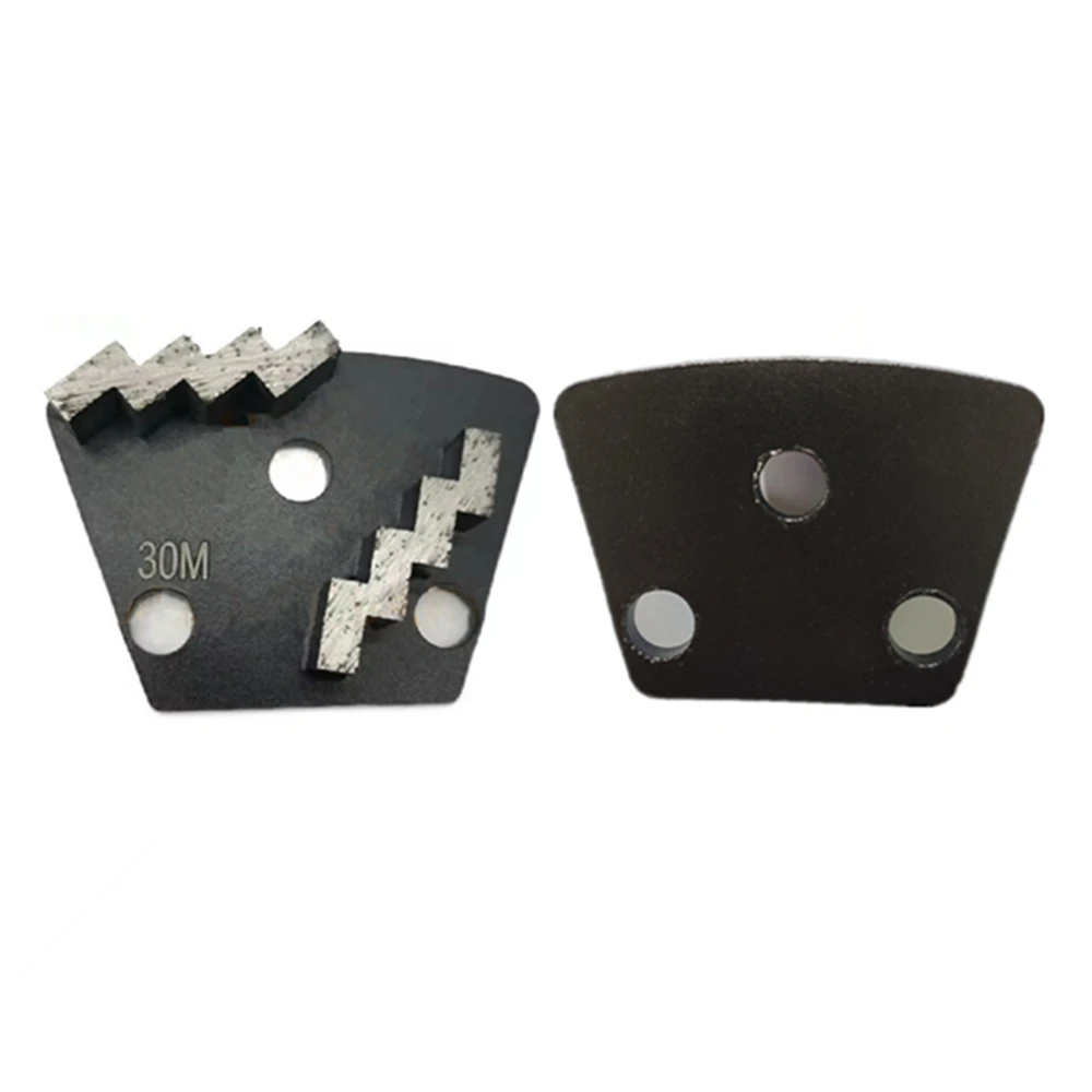 ASL103 Blastrac Magnet Diamond Tools ASL Trapezoid Metal Grinding Disc with Double Zigzag Segments Concrete Floor Renovation