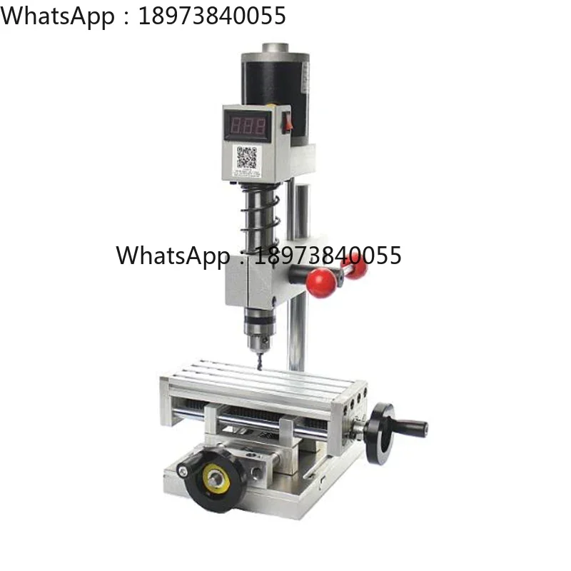 

20X8CM Mini High-Precision Multi-Function Workbench Bench Drill Milling Machine Cross Sliding Table Dovetail Carriage Micro Vise