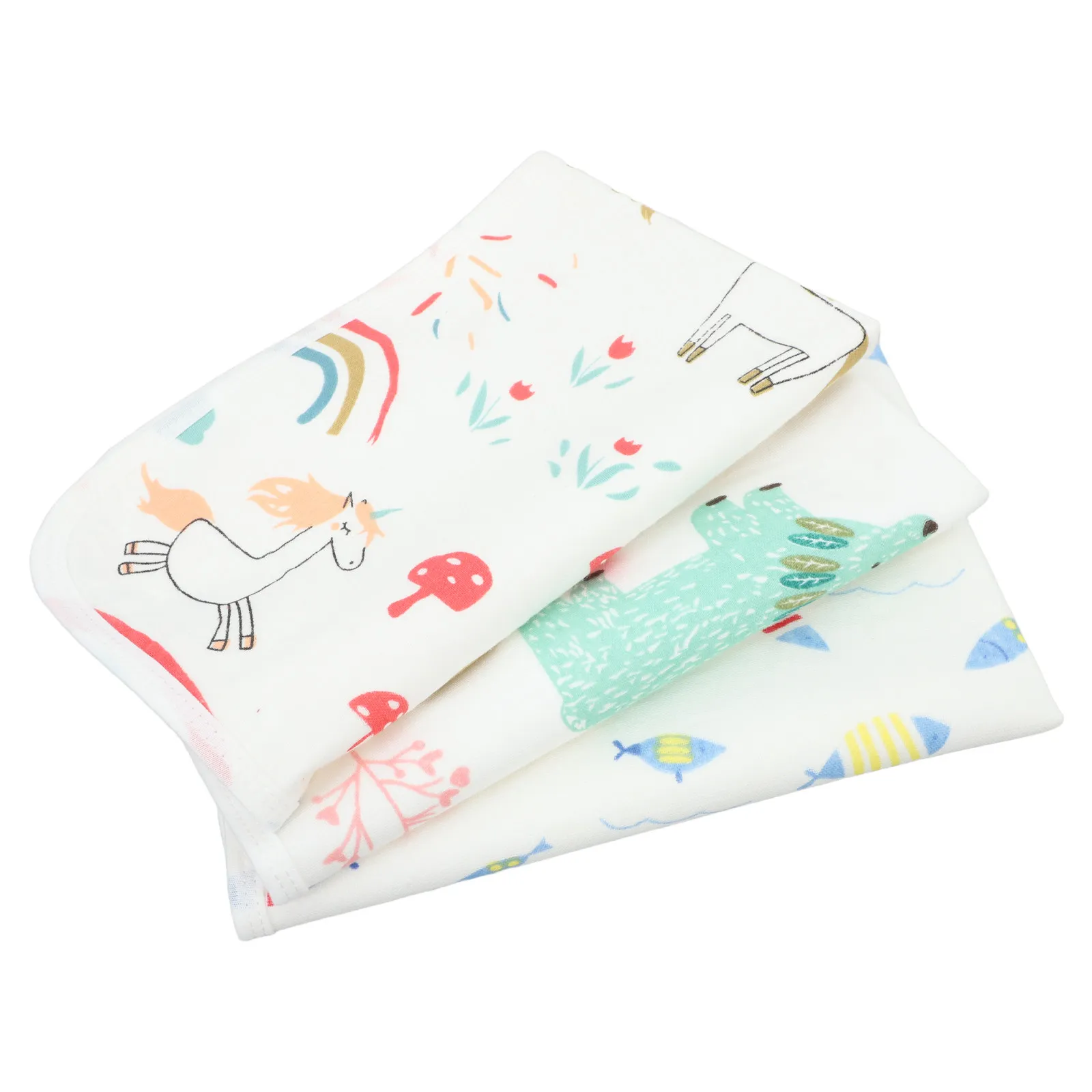 3-個交換用幼児ベッドパッドおむつマットおむつ交換パッド防水幼児ベッドマットレス漫画パターン耐久性のあるソフト